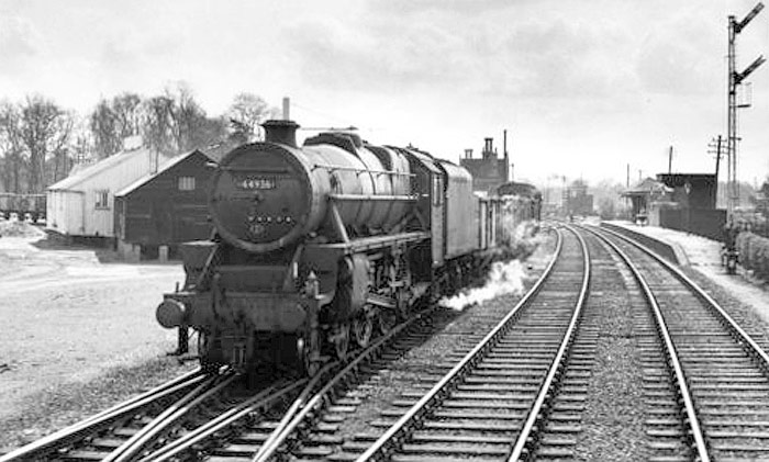 “Black Five” at Oundle Station (1964)