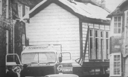 Barnwell Station building in Oundle (1977)