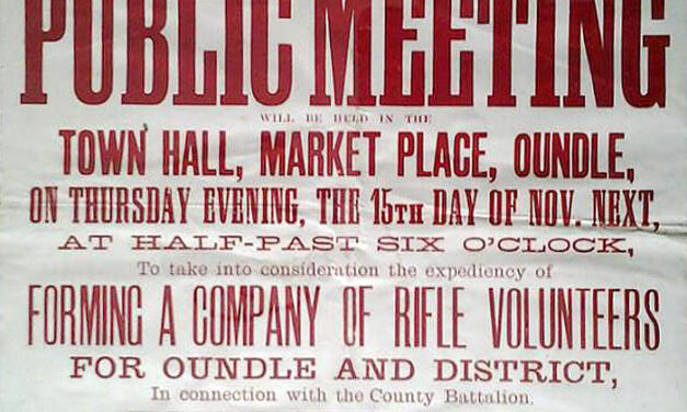 Oundle Market Place Poster (1894)