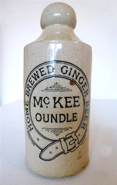 McKee of Anchor Bewery, Oundle – Ginger Beer Bottle