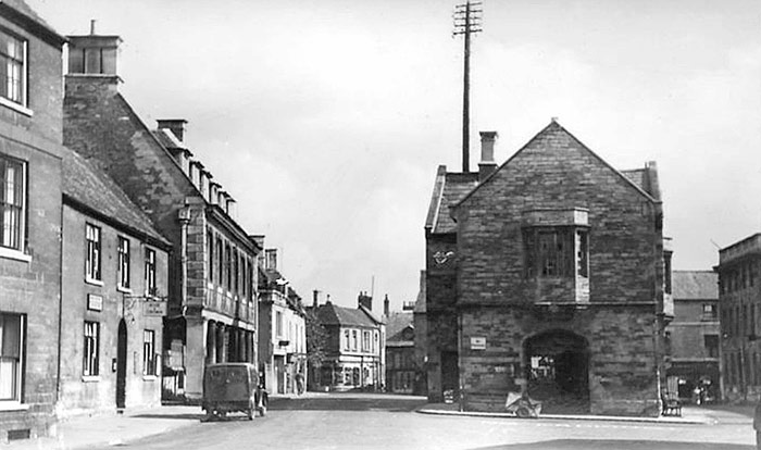 Oundle Market Place in the Sixties