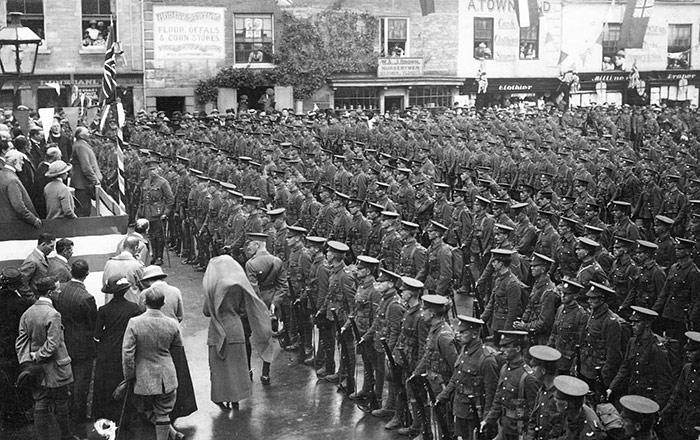 Oundle Market Square c.1910