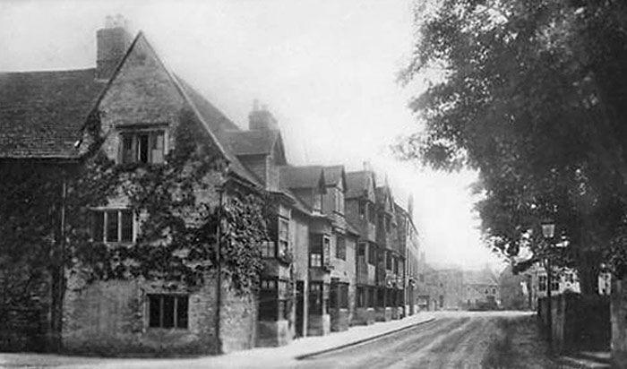 Oundle, North Street c.1921