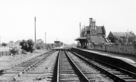 Oundle Railway Station 1957